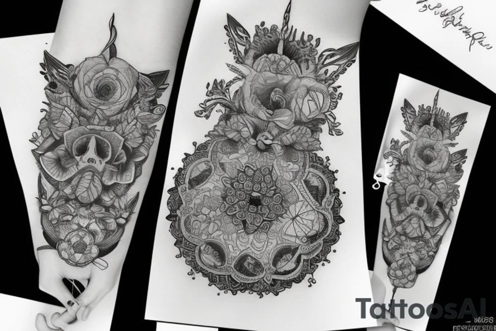 Машина tattoo idea