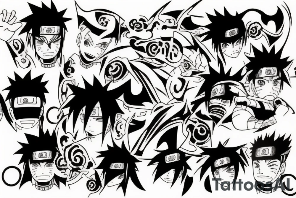 Something from anime naruto tattoo idea