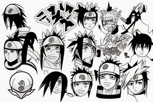 Something from anime naruto tattoo idea
