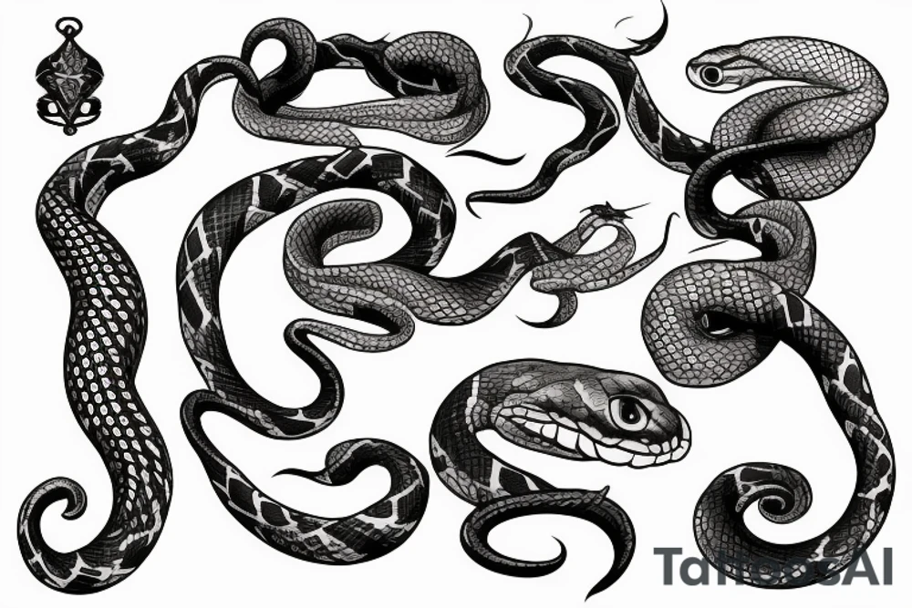 Snake tattoo idea