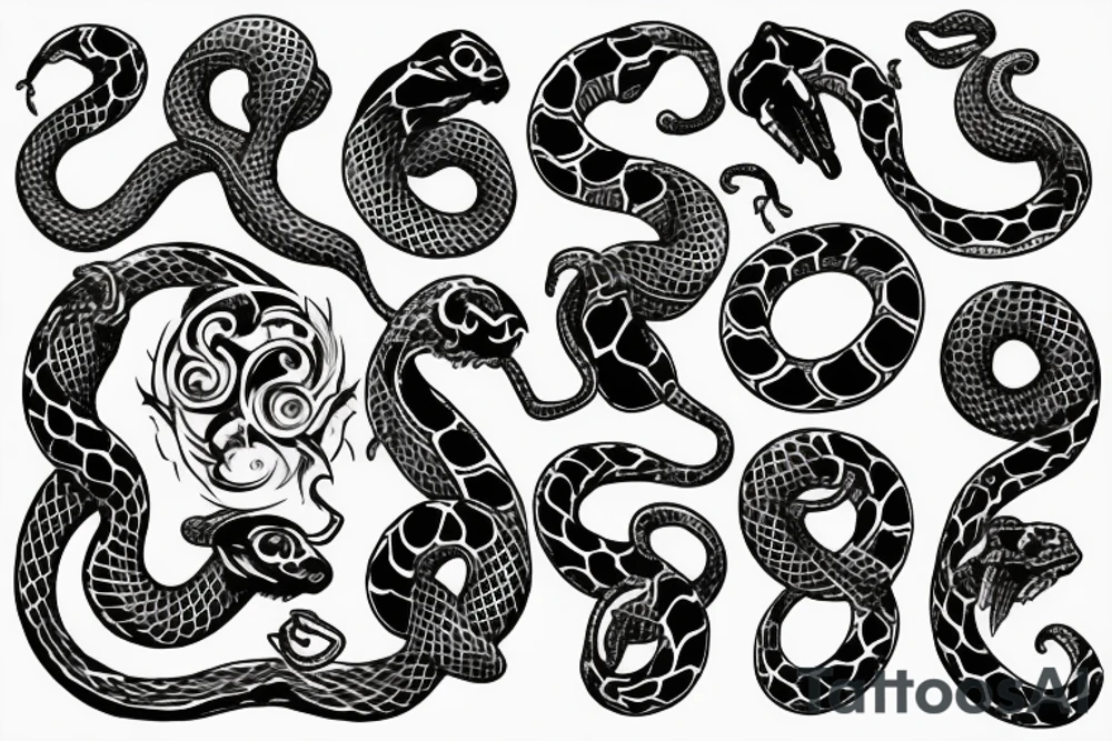 Snake tattoo idea