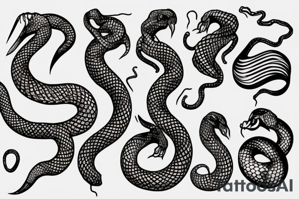 Snake tattoo idea