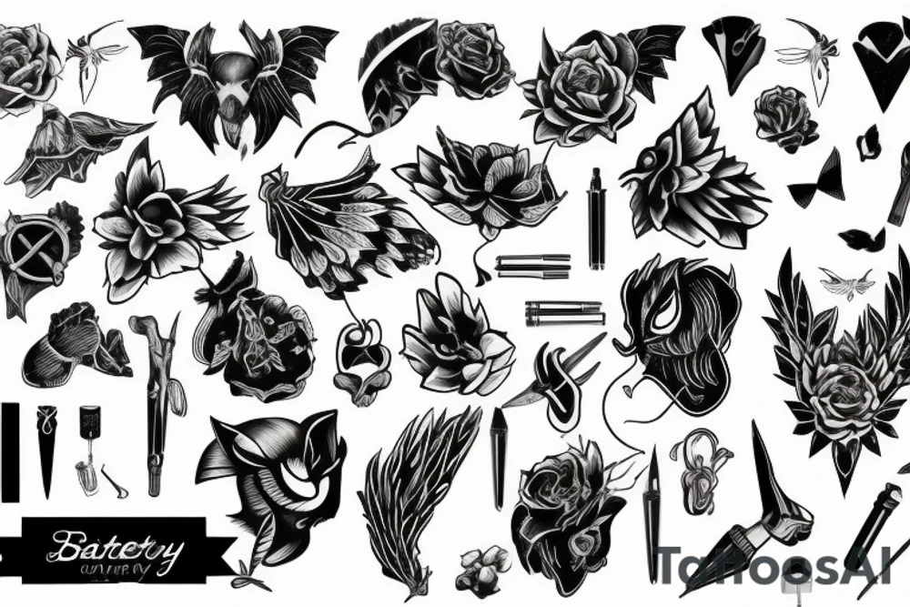 Baterflly tattoo idea