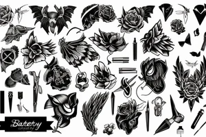 Baterflly tattoo idea