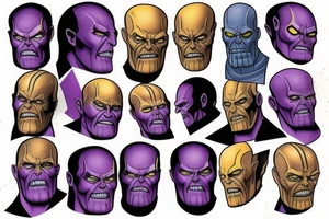 Thanos tattoo idea