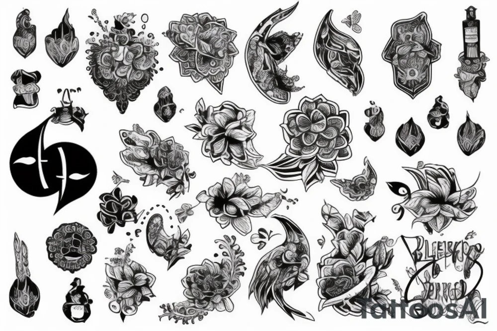 древнегреческие римские tattoo idea
