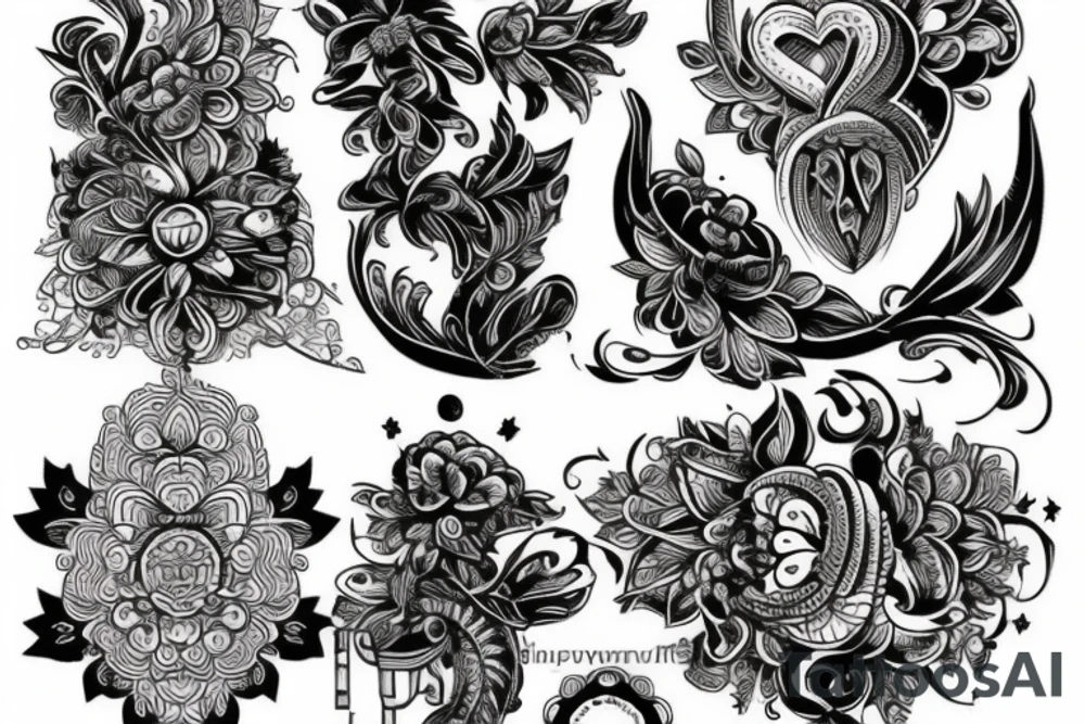 древнегреческие римские боги tattoo idea
