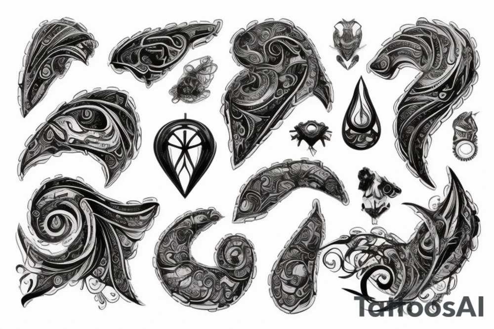 древнегреческие римские боги tattoo idea