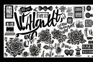 What if it all works out tattoo idea