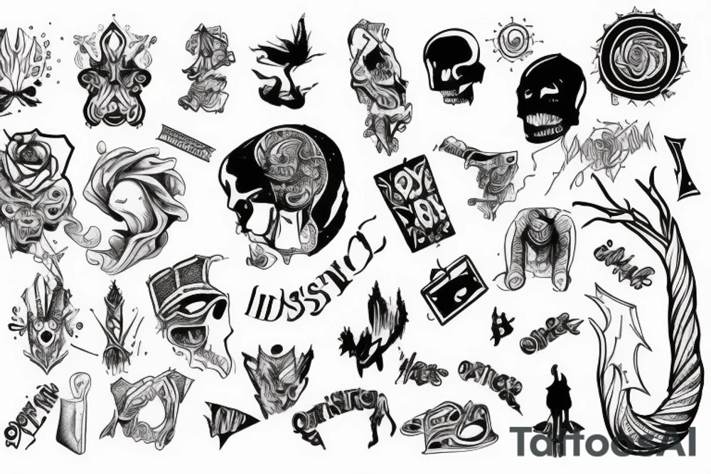 The obstacle is the way tattoo idea