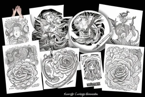 Hey can you handle long explanations ? tattoo idea