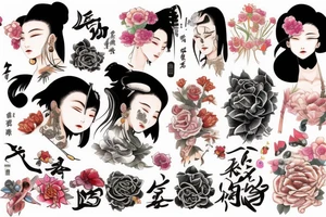 Wen Ruohan & Nie Huaisang tattoo idea