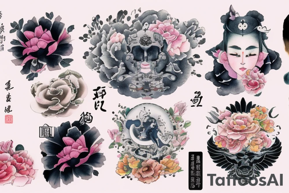 Wen Ruohan & Nie Huaisang tattoo idea