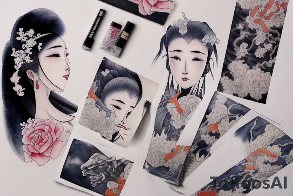 Wen Ruohan and Nie Huaisang tattoo idea