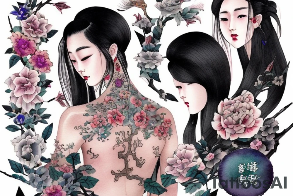 Wen Ruohan and Nie Huaisang tattoo idea