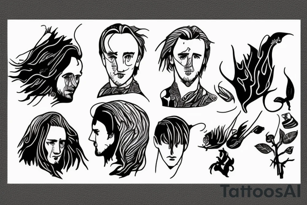 tom felton tattoo idea