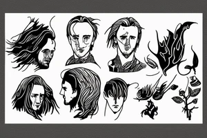 tom felton tattoo idea