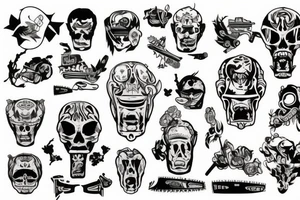 Chainsaw tattoo idea