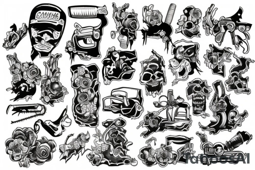 Chainsaw tattoo idea