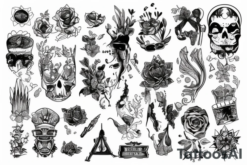 Чарли Чаплин силуэт tattoo idea