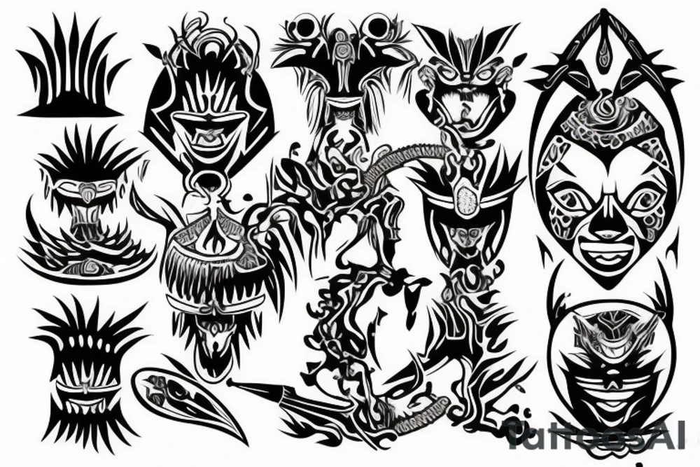 Bravery hurt pain anger tattoo idea