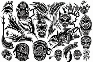 Bravery hurt pain anger tattoo idea
