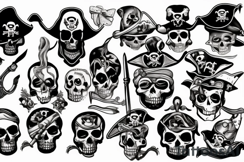 for pirate tattoo idea