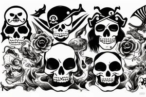 for pirate tattoo idea
