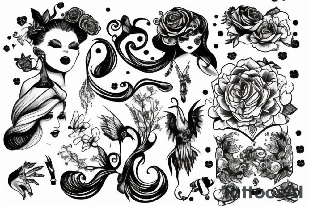 for girl tattoo idea