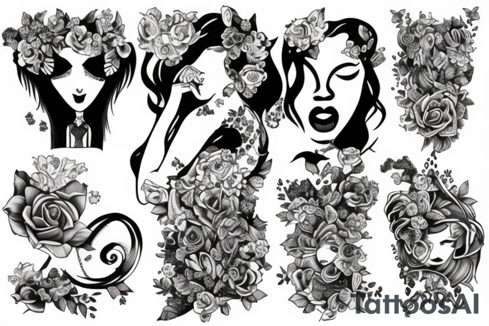 for girl tattoo idea