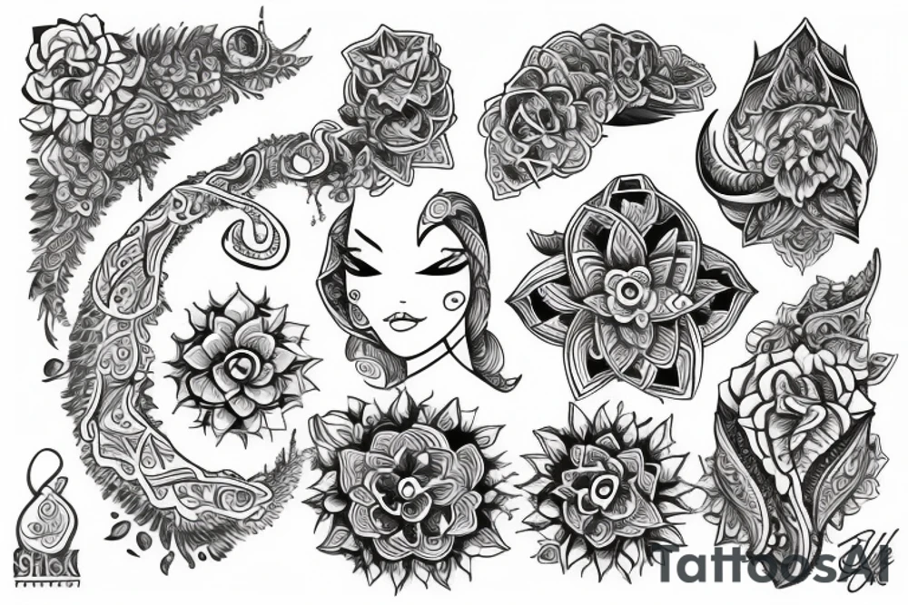Sarthak and sharon tattoo idea