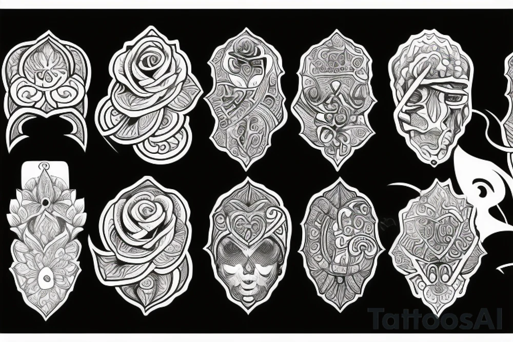 Sarthak and sharon tattoo idea