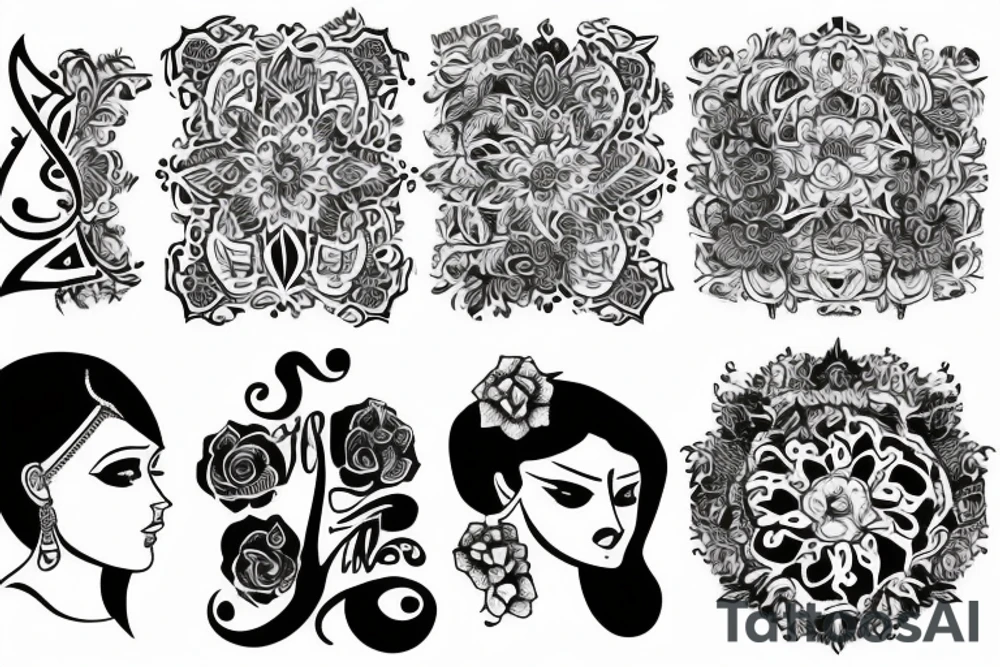 Sarthak and sharon tattoo idea