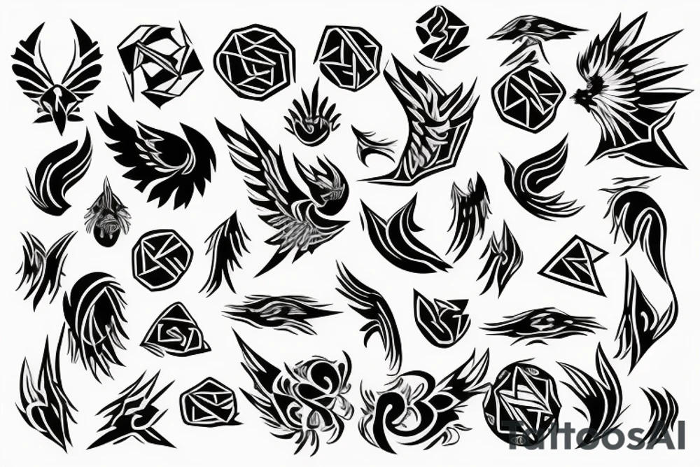 phoenix tattoo idea