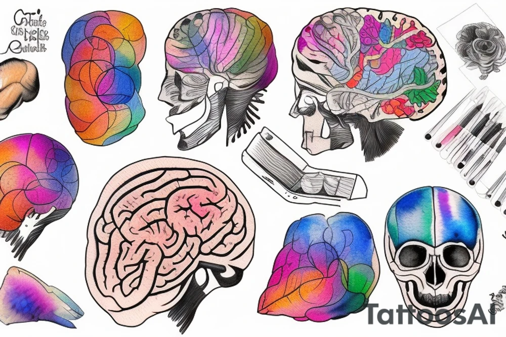 epiphysis in brain tattoo idea