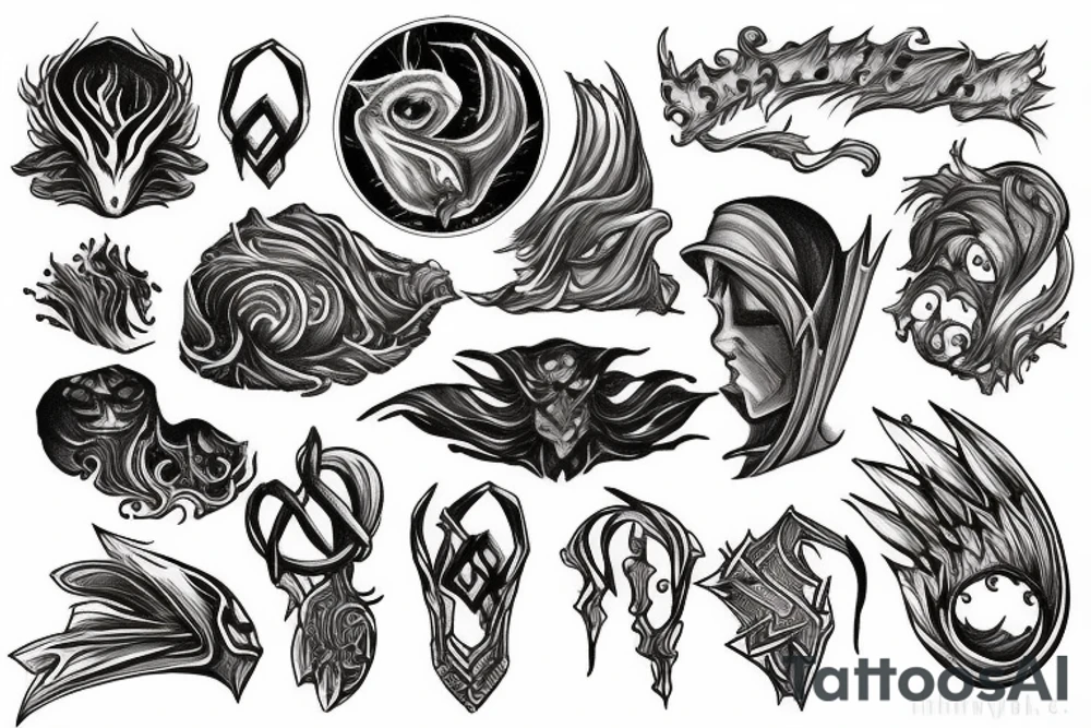 Elden ring tattoo idea