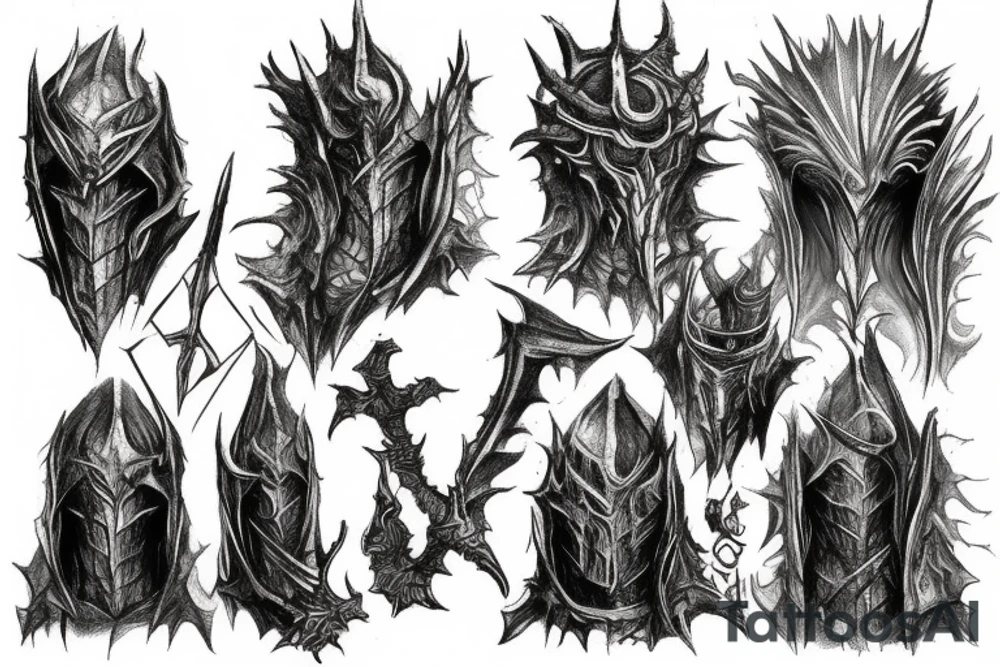 Elden ring dark souls tattoo idea