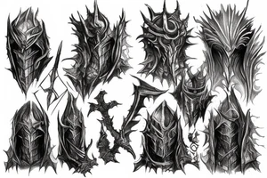 Elden ring dark souls tattoo idea