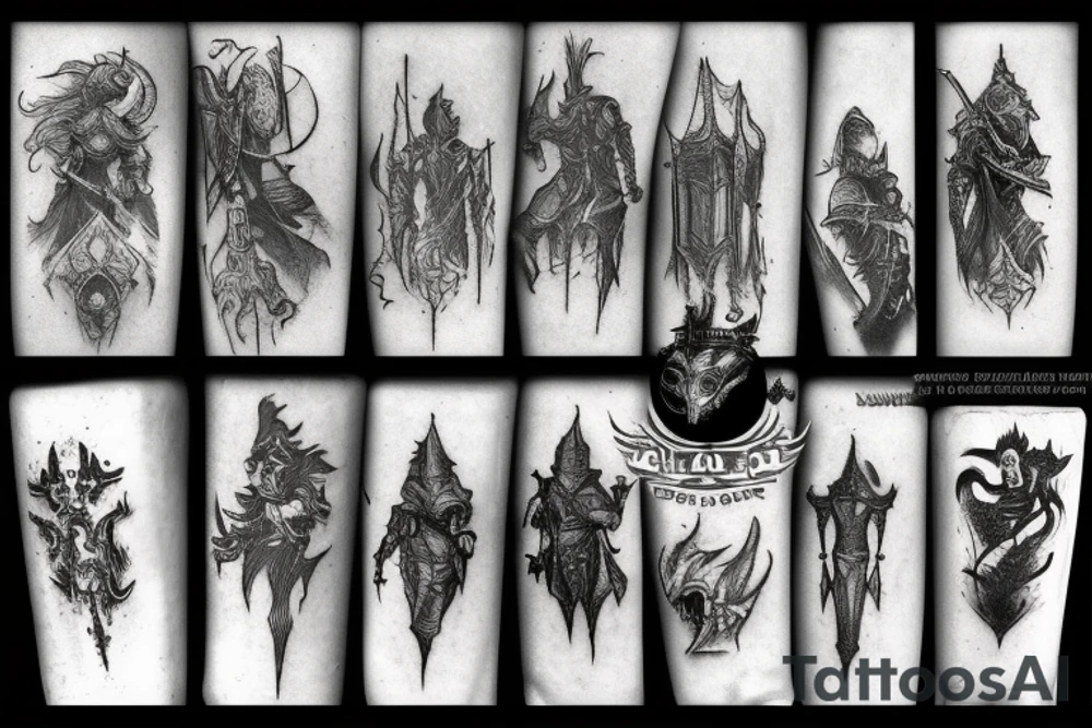 Dark souls tattoo idea