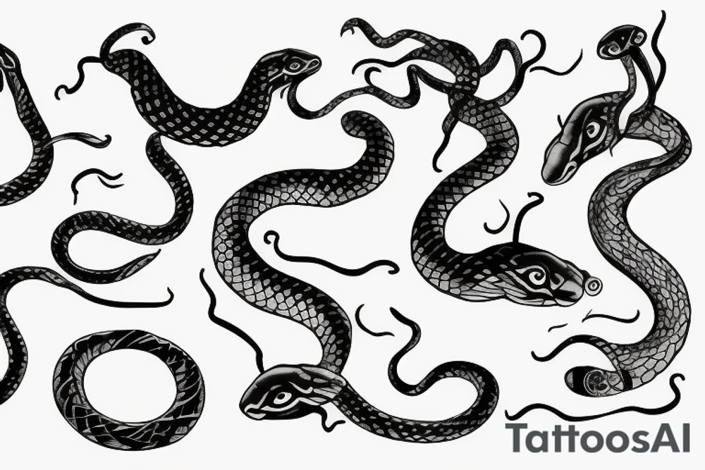 snake tattoo idea