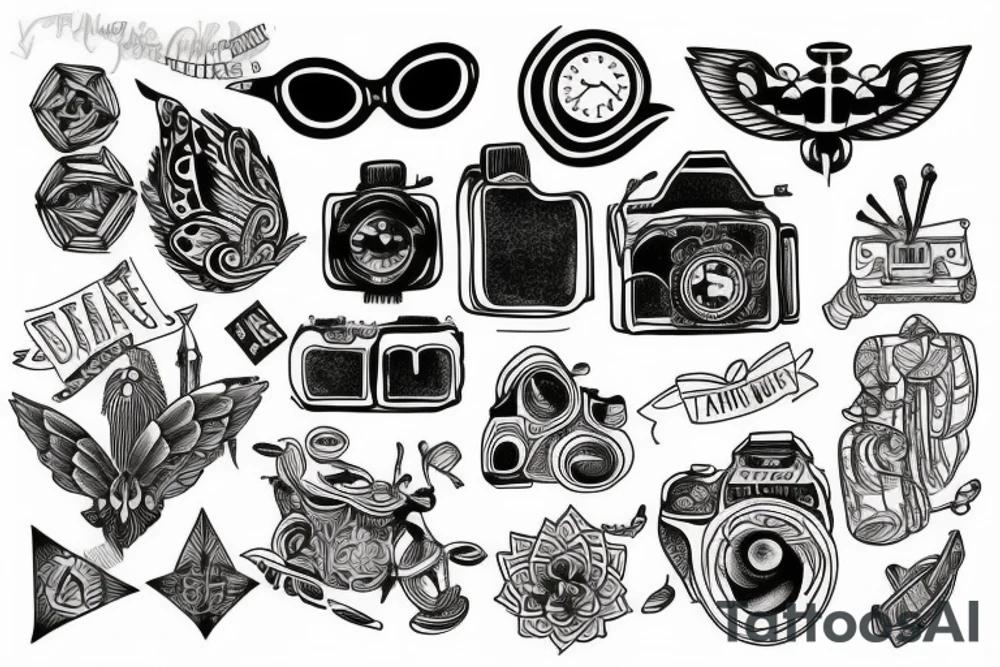 travel tattoo idea