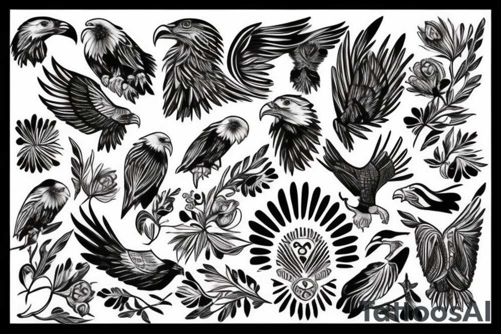 eagle tattoo idea