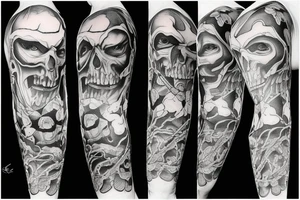 Anger and hatred tattoo idea