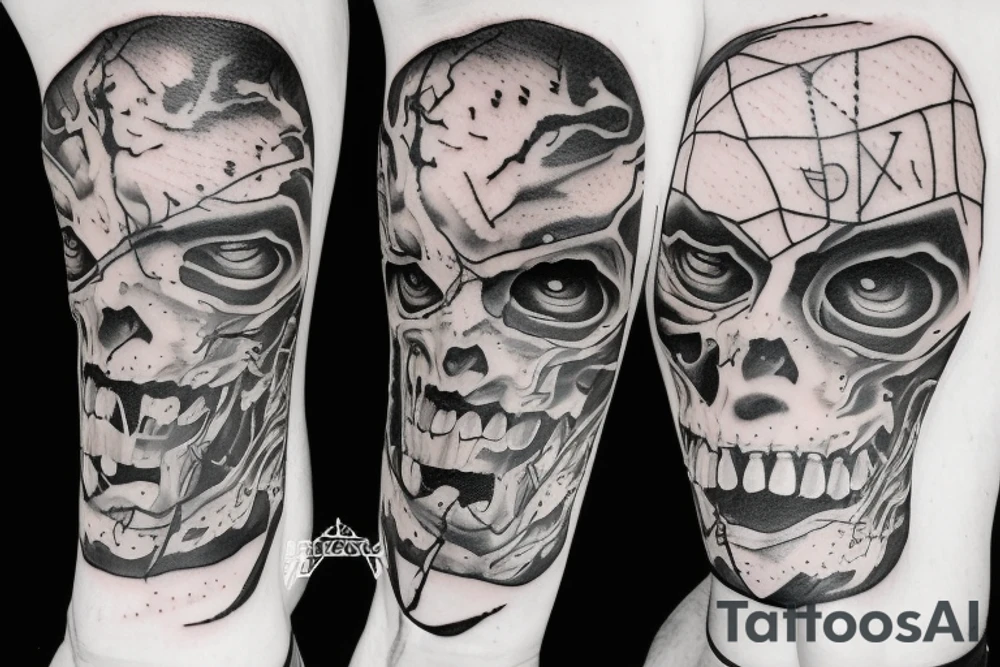 Anger and hatred tattoo idea
