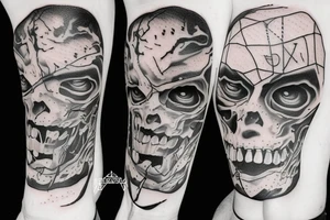 Anger and hatred tattoo idea