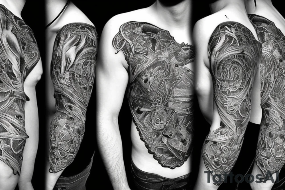 Anger and hatred tattoo idea