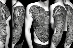 Anger and hatred tattoo idea