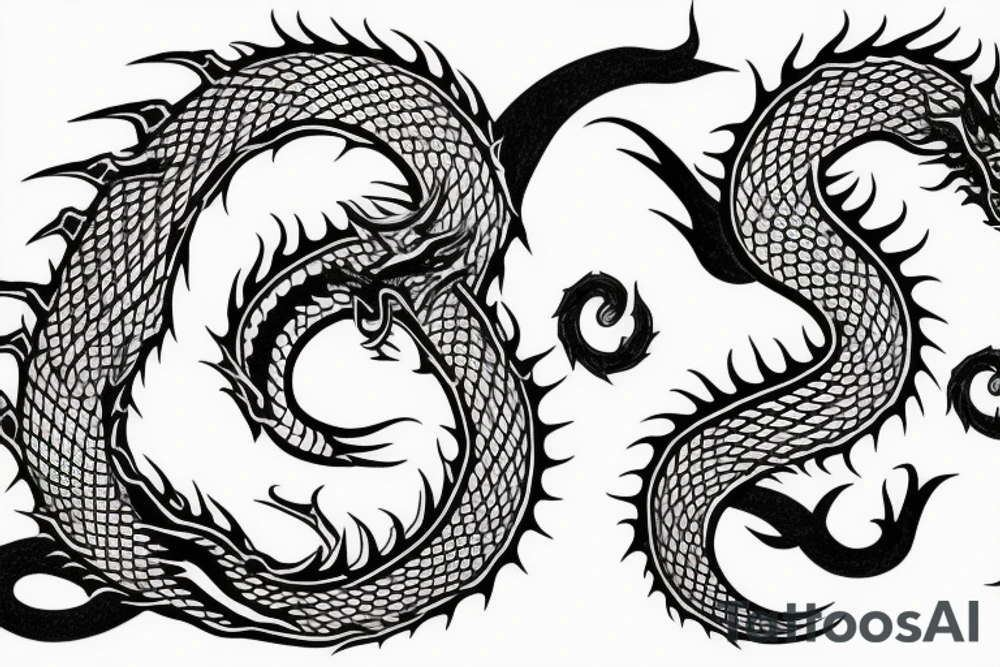 Tattoo dragon full back style japan tattoo idea