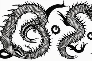 Tattoo dragon full back style japan tattoo idea