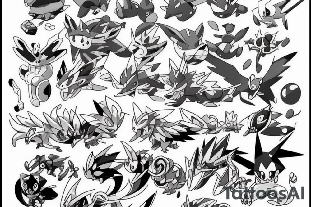 pokemon game voy tattoo idea